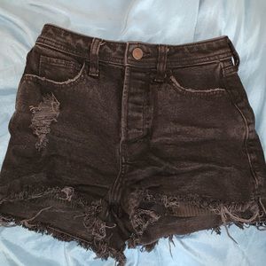 High waisted hollister shorts